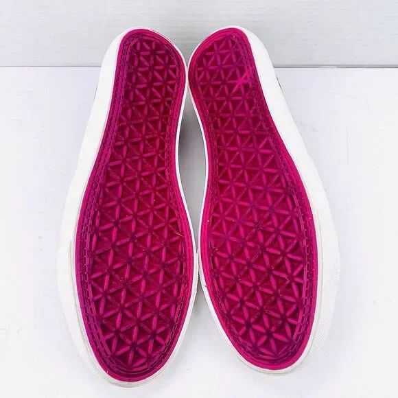 Corkys Womens SZ 8 Babalu Animal Print Slip On Canvas Sneakers Shoes Laceless - Picture 9 of 14